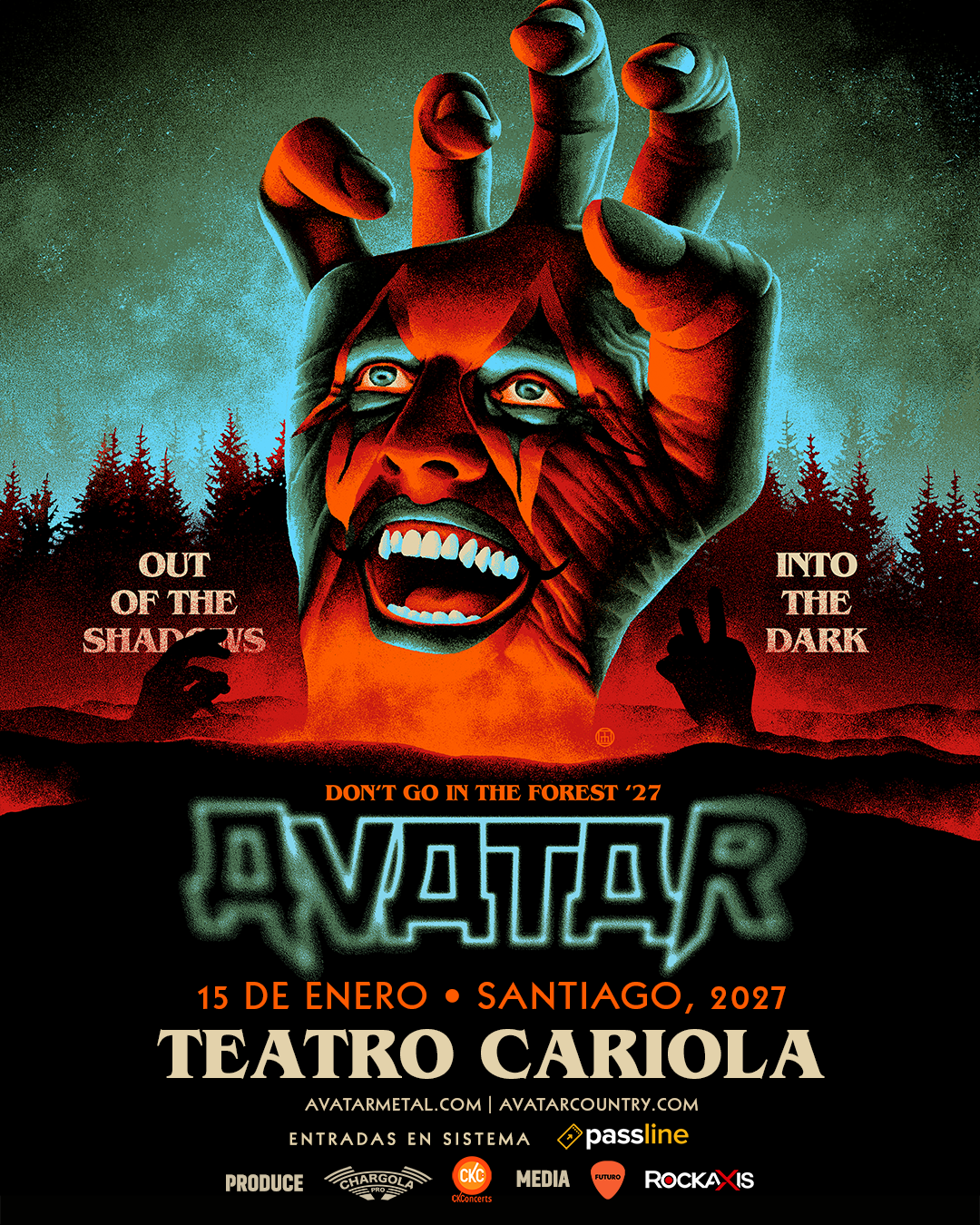 Avatar fija su regreso a Chile para el 15 de enero